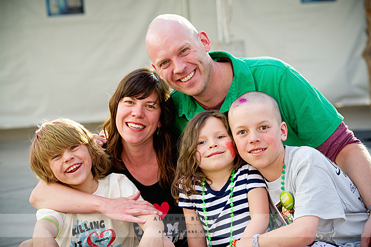 denver colorado family portrait st baldricks fundraiser 